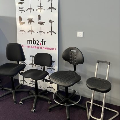 sièges techniques et chaises d'atelier mb2