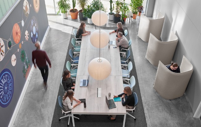 table bench open space