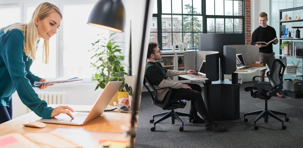 travailler depuis chez soi ou au bureau